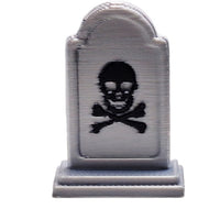 FlexiMech Mini Tombstones 1" Detailed 3d Ptrinted Graveyard Headstone Set Of 10