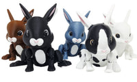 Exclusive 3d Cute Dwarf Rabbit Articulated 3d Printed 4.5" Baby Bunny Fidget Toy