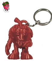 Urban Froot Berrymon 1.75" Keychain Shiny Plastic Cartoon 3d Figure