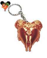 Urban Froot Pee-chez 1.75" Keychain Shiny Plastic Cartoon 3d Figure