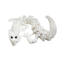 Flexi-Mech Dymond Eyez Royal Elite Dragon Fully Articulated 3d Printed Fidget Toy Bling Choose Color