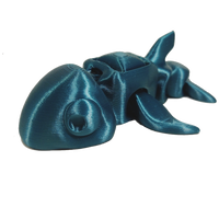 Flexi-Mech Fish Talking Mechanical Articulated 3d Printed Toy Choose Color