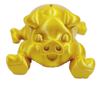 Flexi-Mech Piggy Bank Articulated Pig Functional 3d Printed Kids Toy Bank Choose A Color