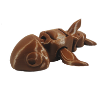 Flexi-Mech Fish Talking Mechanical Articulated 3d Printed Toy Choose Color