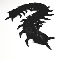Flexi-Mech Creepy Centipede Articulated 3d Printed Life-Size Insedr Toy