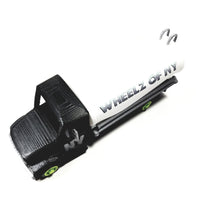 Wheelz Of NY Pitch Black Transport White Tanker Lime Green Rims 3D Printed 6" Truck