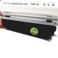 Wheelz Of NY Mandarin Orange Transport White Tanker Lime Green Rims 3D Printed 6" Truck