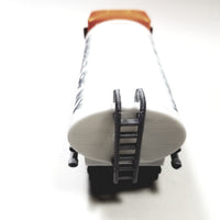 Wheelz Of NY Mandarin Orange Transport White Tanker Lime Green Rims 3D Printed 6" Truck