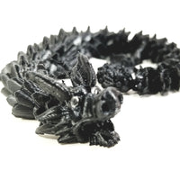 Flexi-Mech Dymond Eyez Royal Elite Dragon Fully Articulated 3d Printed Fidget Toy Bling Choose Color