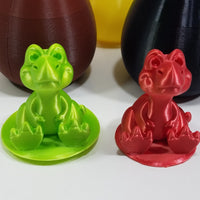 Flexi Surprise Egg 3d Printed Dinosaur Baby T-Rex Choose Color