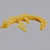 FlexiMech War Dragon Fully Articulated 3d Printed Mechanical Toy Choose Color
