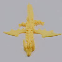 FlexiMech War Dragon Fully Articulated 3d Printed Mechanical Toy Choose Color