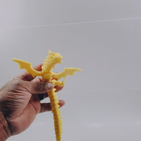 FlexiMech War Dragon Fully Articulated 3d Printed Mechanical Toy Choose Color