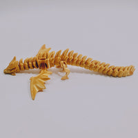FlexiMech War Dragon Fully Articulated 3d Printed Mechanical Toy Choose Color