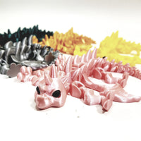 Flexi-Mech Baby War Dragon Fully Articulated 3d Printed Mechanical Toy Choose Color
