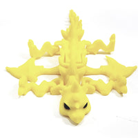 Flexi-Mech Baby War Dragon Fully Articulated 3d Printed Mechanical Toy Choose Color