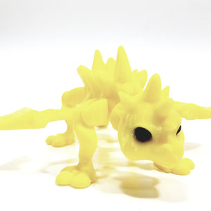 Flexi-Mech Baby War Dragon Fully Articulated  3d Printed Mechanical Toy Choose Color