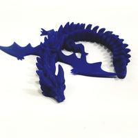 FlexiMech War Dragon Fully Articulated 3d Printed Mechanical Toy Choose Color