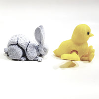 Flexi-Mech Baby Bunny & Chick Fidget Articulated & Mechanical Toys