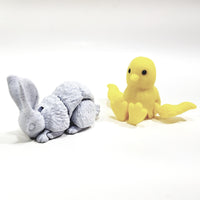 Flexi-Mech Baby Bunny & Chick Fidget Articulated & Mechanical Toys