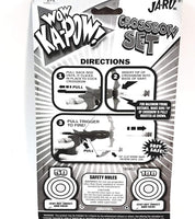 WOW Ka-Pow Crossbow Foam Blaster Toy Dart Gun With 2 Soft Foam Darts