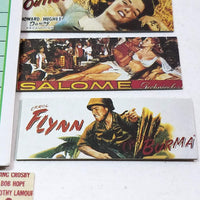 Model Power N Scale Movie Poster Billboards Set Of 8 1924-1940 Classic Billboards