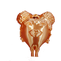 Urban Froot Peechez 4" Action Figure Shiny Orange Peach Cartoon Character