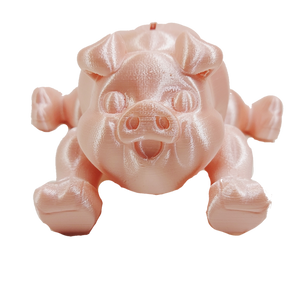 Flexi-Mech Piggy Bank Articulated Pig Functional 3d Printed Kids Toy Bank Choose A Color