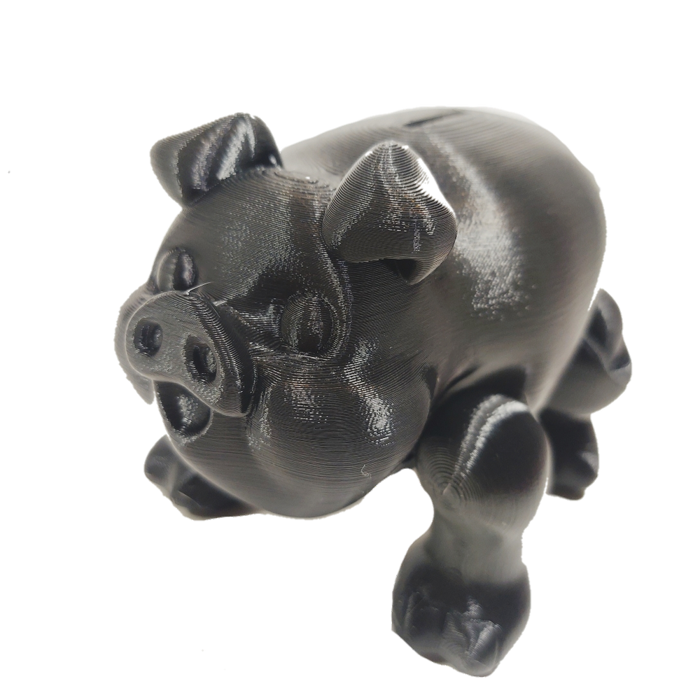 Flexi-Mech Piggy Bank Articulated Pig Functional 3d Printed Kids Toy Bank Choose A Color