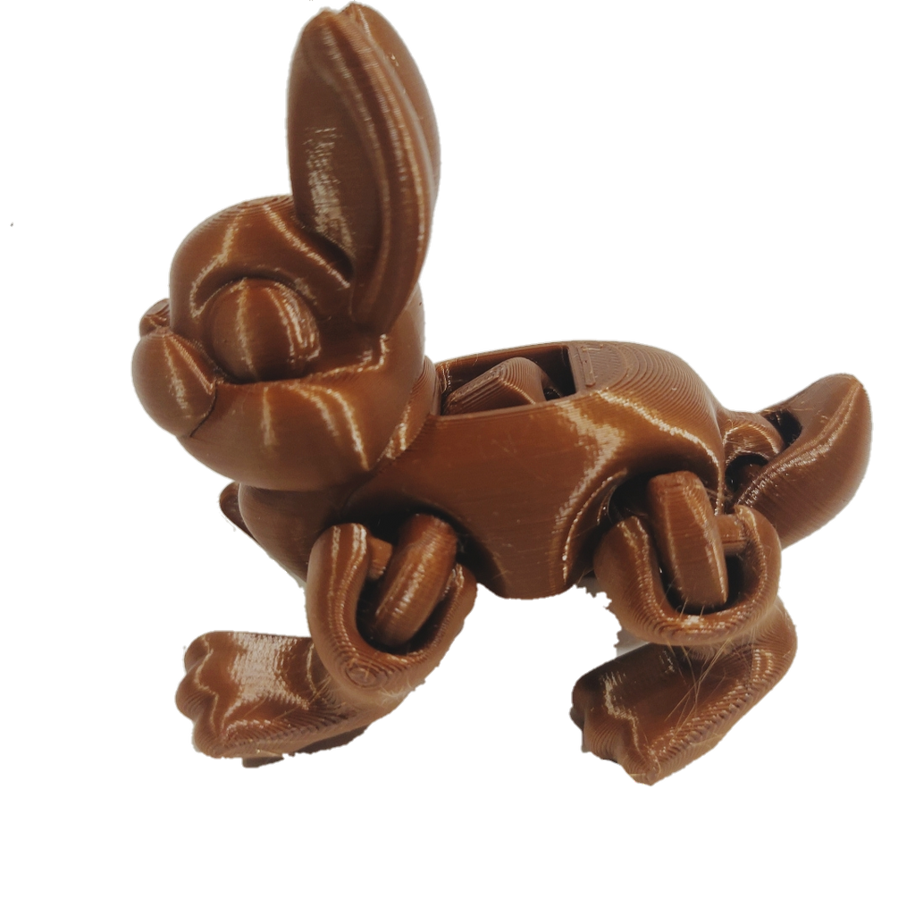 Flexi-Mech Rabbit Run Articulated Mechanical 3d Printed Toy Bunnny Cho ...