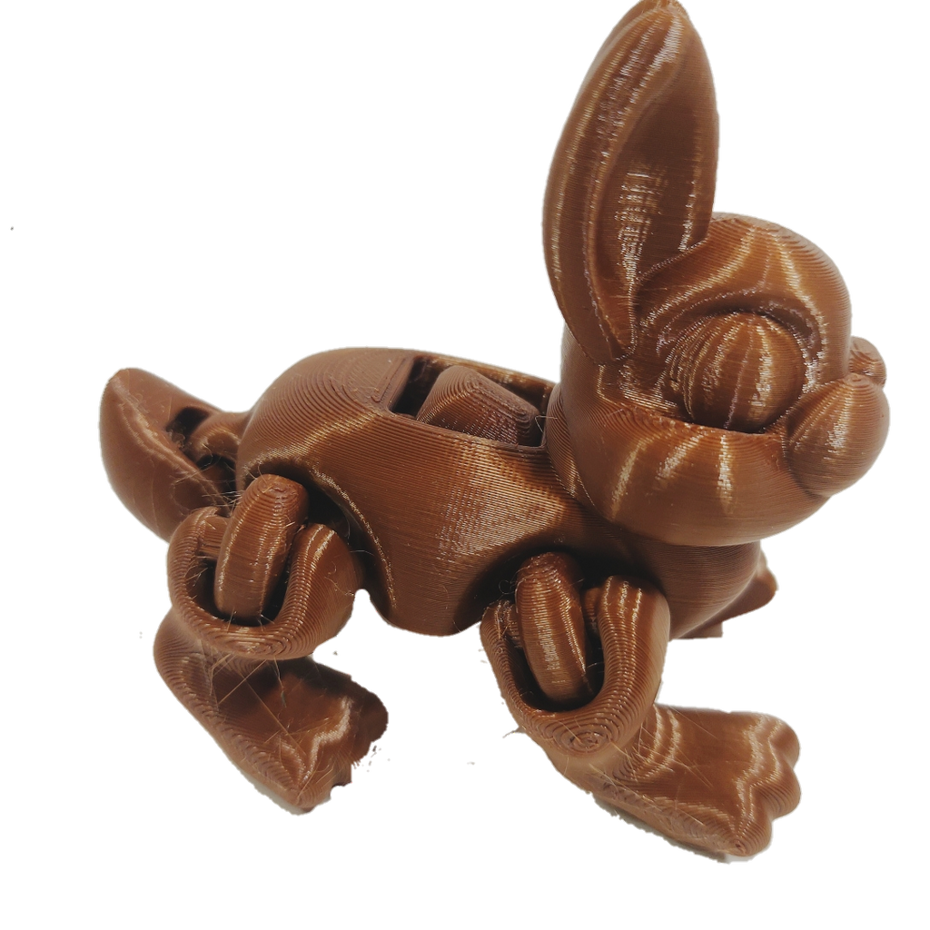 Flexi-Mech Rabbit Run Articulated Mechanical 3d Printed Toy Bunnny Cho ...