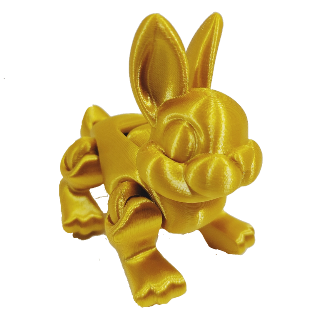 Flexi-Mech Rabbit Run Articulated Mechanical 3d Printed Toy Bunnny Cho ...