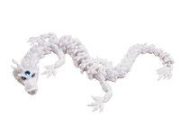 Flexi-Mech Dymond Eyez Royal Dragon Fully Articulated  3d Printed Fidget Toy Bling Choose Color
