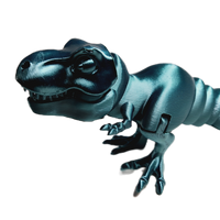 FlexiMech Jurrasic T-Rex Tyranosaurus Rex Articulated Mechanical 3d Printed Toy Dinosaur