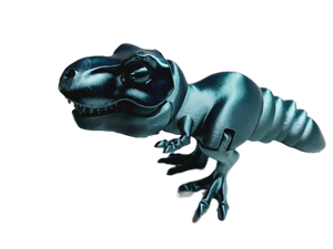 FlexiMech Jurrasic T-Rex Tyranosaurus Rex Articulated Mechanical 3d Printed Toy Dinosaur