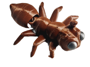 Fleximech Ant Mini Figure 3.5" Articulated 3d Printed Articulated Insect Fidget Toy