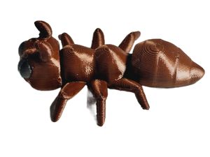 Fleximech Ant Mini Figure 3.5" Articulated 3d Printed Articulated Insect Fidget Toy