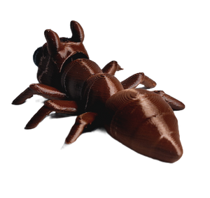 Fleximech Ant Mini Figure 3.5" Articulated 3d Printed Articulated Insect Fidget Toy