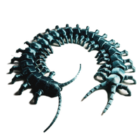 FlexiMech Creepy Centipede Articulated 3d Printed Insect Toy
