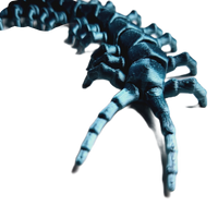 FlexiMech Creepy Centipede Articulated 3d Printed Insect Toy
