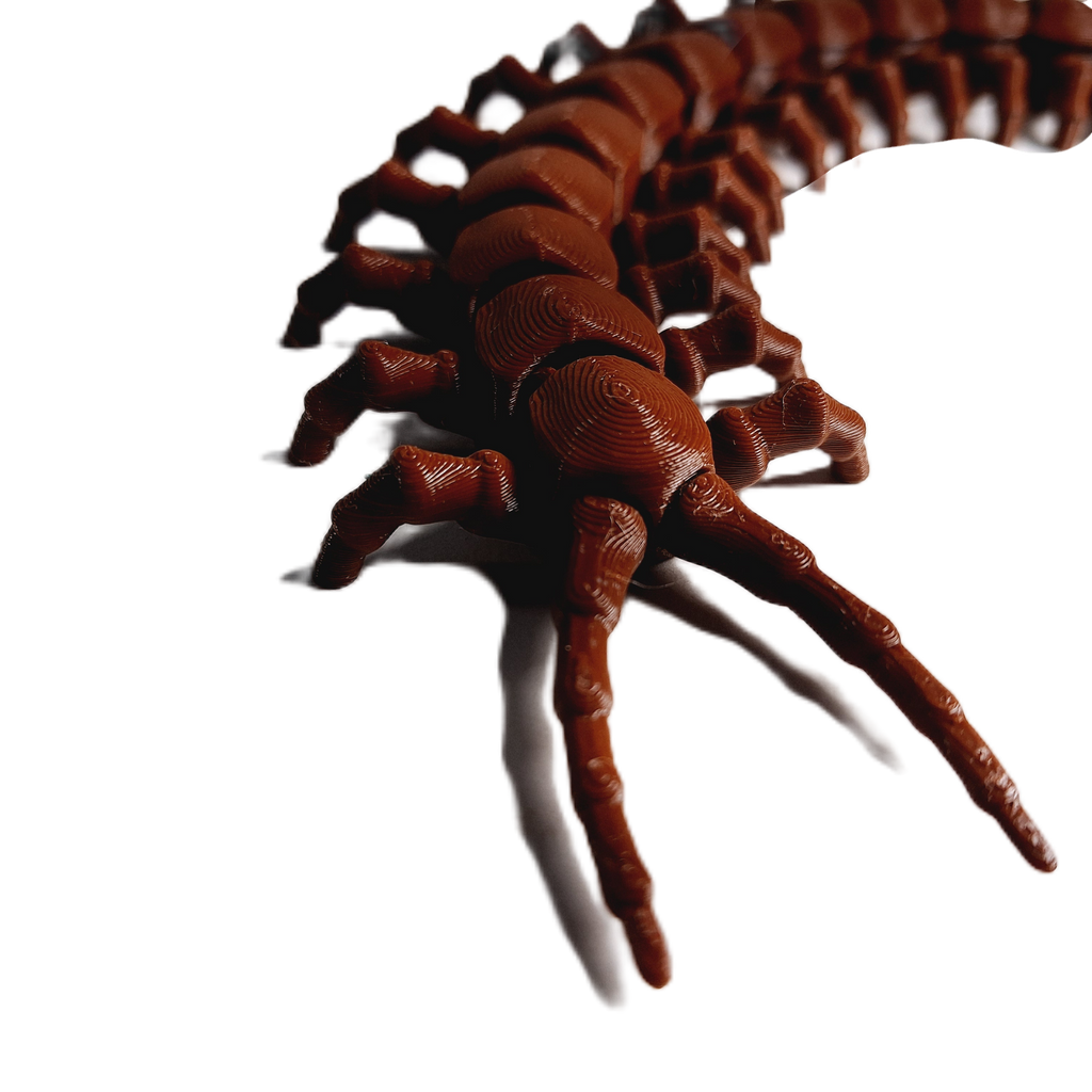 Egnima Insecte FlexiMech Diamondback Centipede Articulated 3d Printed Insect Toy ...