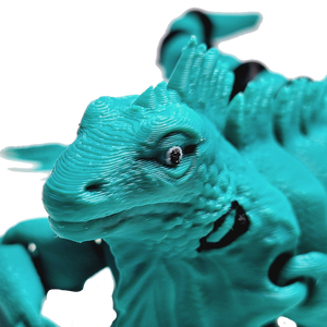 Fleximech Iguana Articulated 3d Printed 7.5" Lizard Fidget Toy