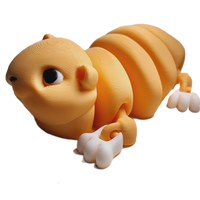 Fleximech My Pet Large 6.5" Guinea Pig Articulated 3d Printed pet Fidget Toy
