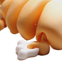 Fleximech My Pet Large 6.5" Guinea Pig Articulated 3d Printed pet Fidget Toy
