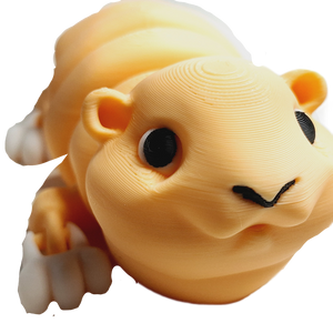 Fleximech My Pet Large 6.5" Guinea Pig Articulated 3d Printed pet Fidget Toy