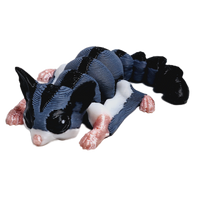 Fleximech Mini Baby Sugar Glider Articulated 3d Printed 3" Exotic Pet Fidget Toy Figure
