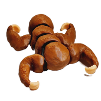 Fleximech Mini Baby Sloth Articulated 3d Printed 2.25" Exotic Pet Fidget Toy Figure (Copy)
