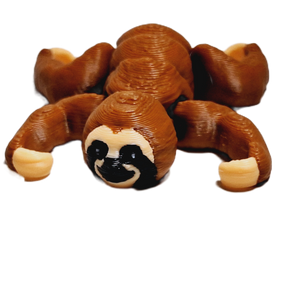 Fleximech Mini Baby Sloth Articulated 3d Printed 2.25" Exotic Pet Fidget Toy Figure (Copy)