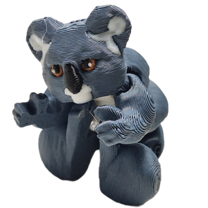 Fleximech Mini Baby Koala Bear Articulated 3d Printed 2" Exotic Pet Fidget Toy Figure