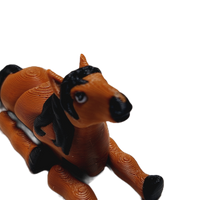 Fleximech Baby Colt Articulated 3d Printed 3.5" Farm Horse Fidget Toy Figure
